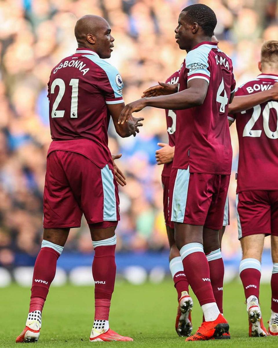 Angelo Ogbonna dan Kurt Zouma (twitter.com/WestHam)