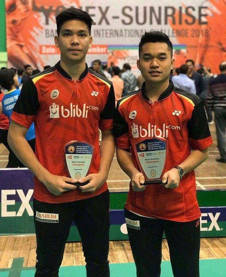 Leo Rolly/Daniel Marthin di Bangladesh International Challenge 2018. (instagram.com/daniel.marthin)