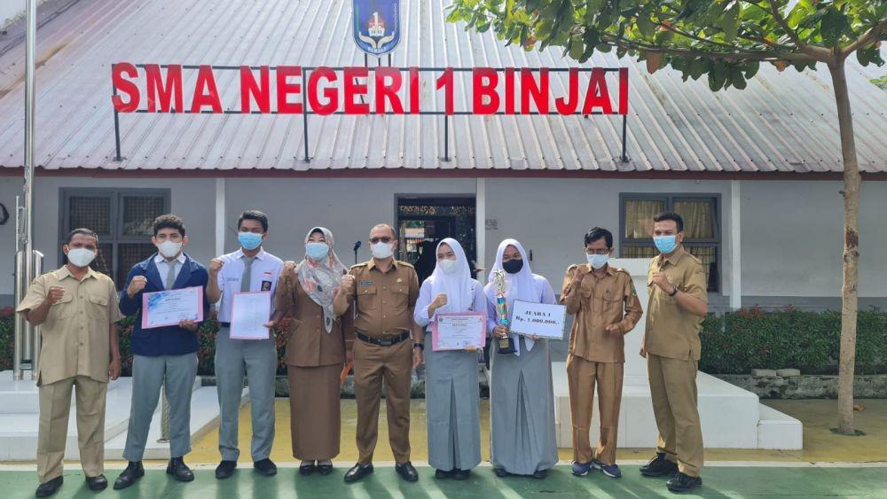 SMAN 1 Binjai Masuk Sekolah Terbaik UKBI dari Kemendikbud-Ristek