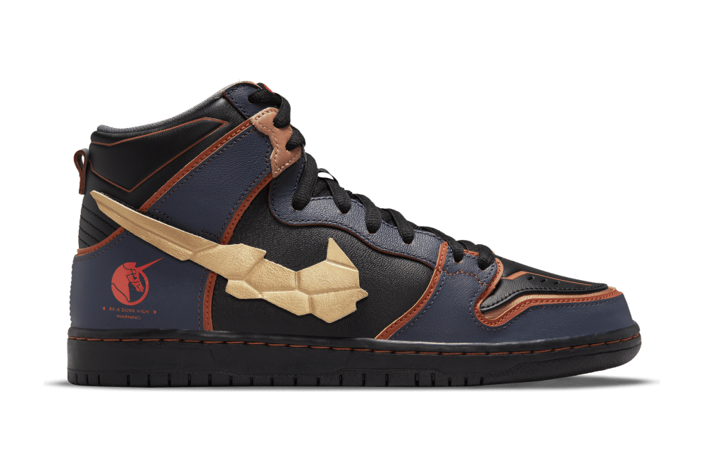Dijual Rp1,5 Jutaan, Gundam x Nike SB Dunk High Banshee Resmi Dirilis