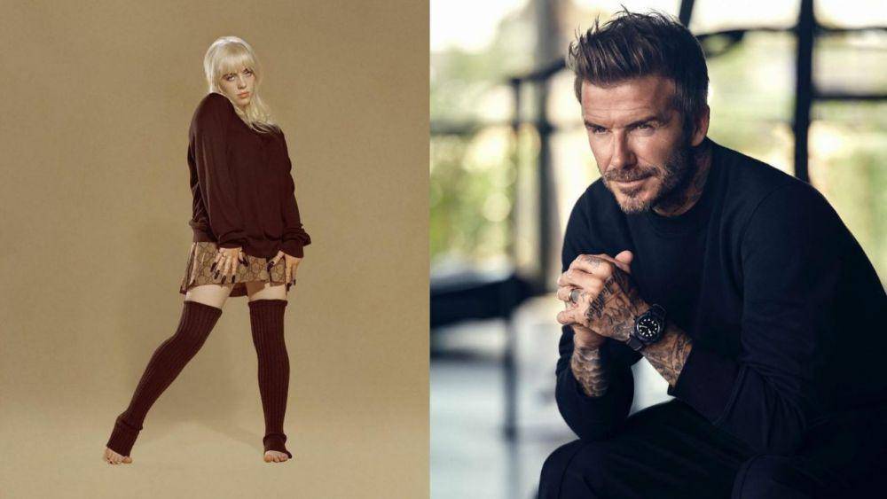 potret figur publik dengan sindrom Tourette, David Beckham dan Billie Eilish (instagram.com/davidbeckham | instagram.com/billieeilish)