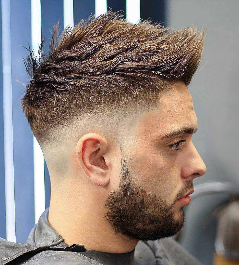 Gaya rambut faux hawk low fade (haircutinspiration.com)