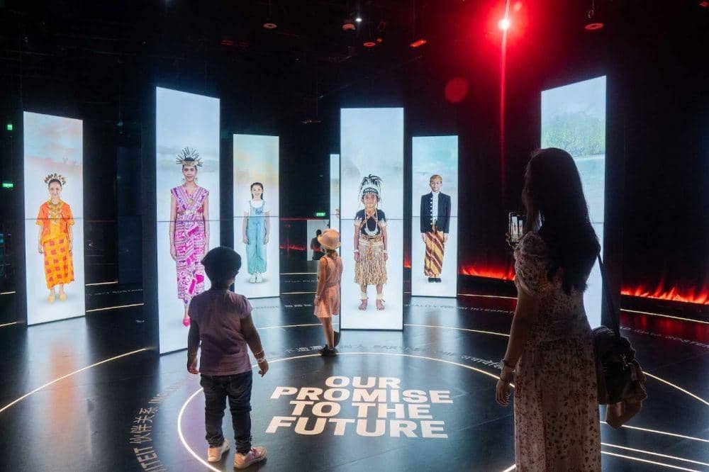 Telkomsel mendukung perayaan National Day perhelatan Expo 2020 Dubai beberapa waktu lalu. (IDN Times/Istimewa).