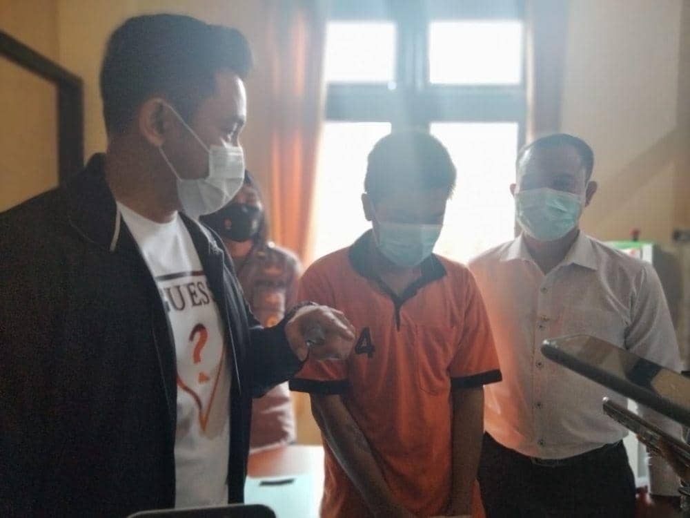 pelaku persetubuhan anak di Mataram diamankan Polresta Mataram/dok. Humas Polresta Mataram