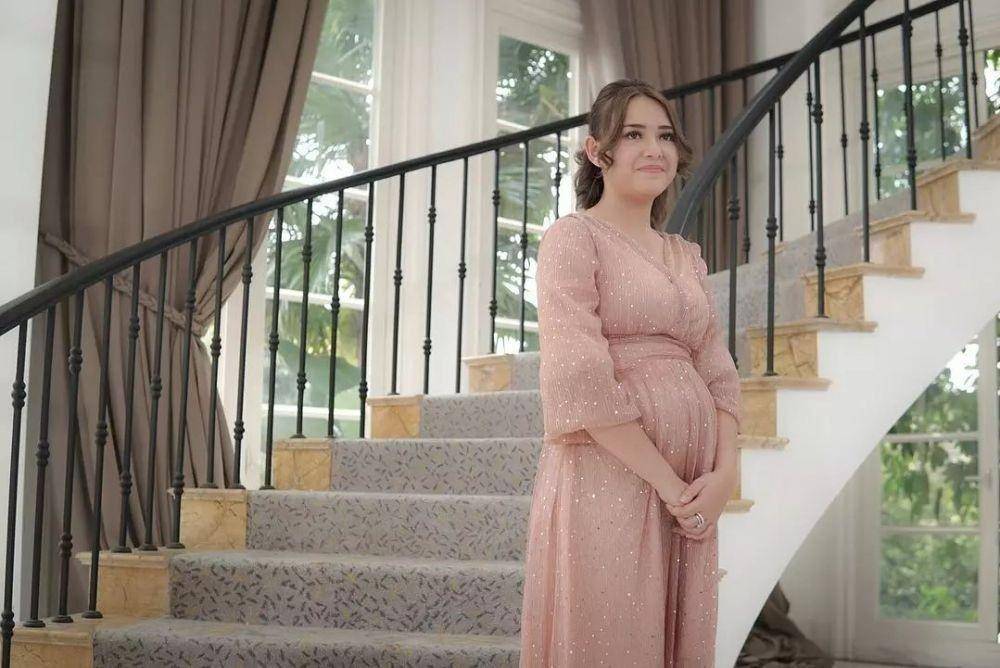 Amanda Manopo hamil di Ikatan Cinta (Instagram.com/wasila.mandaskatic)