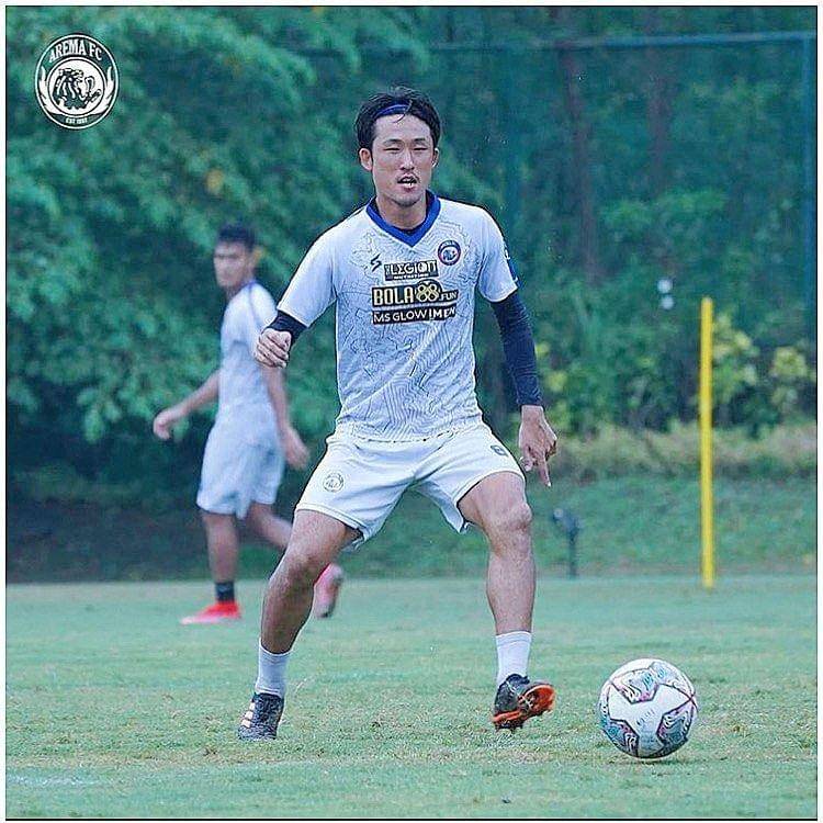 Renshi Yamaguchi, pemain Arema FC. (instagram.com/renshi.yamaguchi)