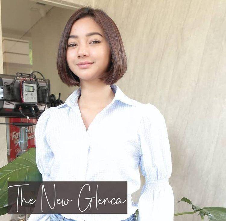 Rambut baru Glenca Chysara (instagram.com/glencachysaraofficial)