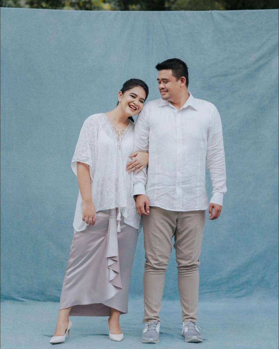 Pemotretan hari ulang tahun pernikahan keempat Bobby Nasution dan Kahiyang Ayu. (instagram.com/doleytobing)
