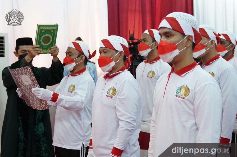 34 Napi Teroris Gunung Sindur Ikrar Setia pada NKRI