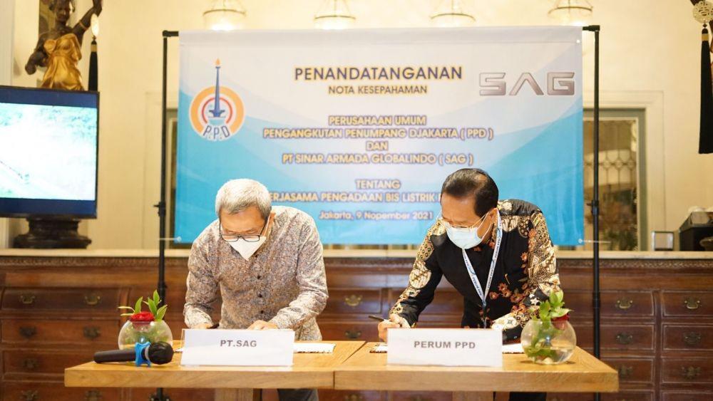 Menuju Nol Emisi, Perum PPD Beli Ratusan Unit Bus Listrik