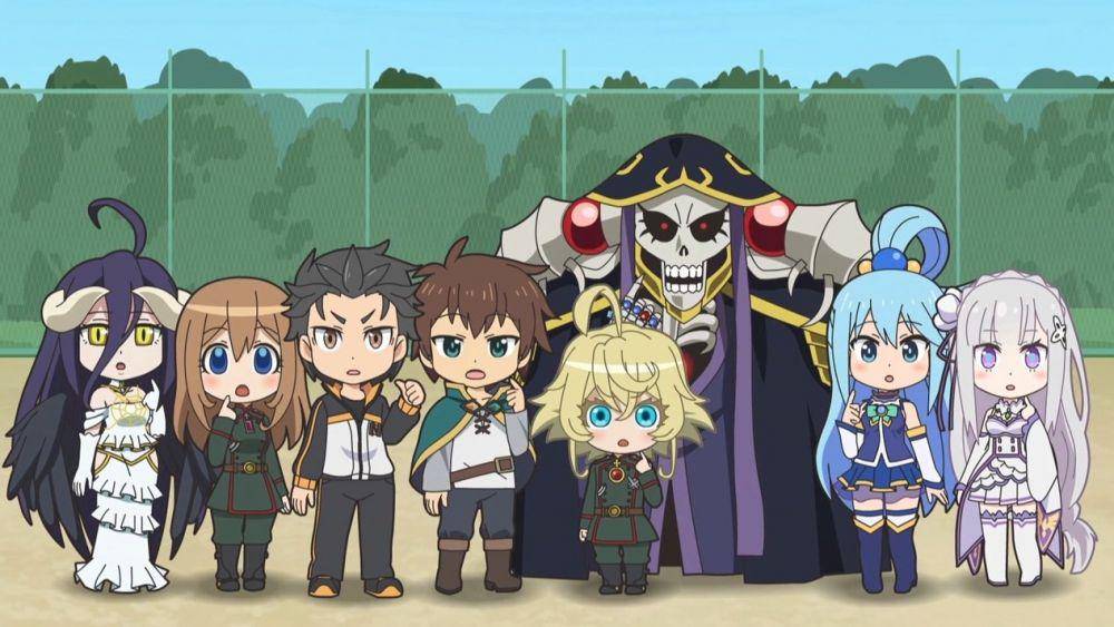 ilustrasi karakter Isekai Quartet (dok. Studio PuYUKAI/Isekai Quartet)