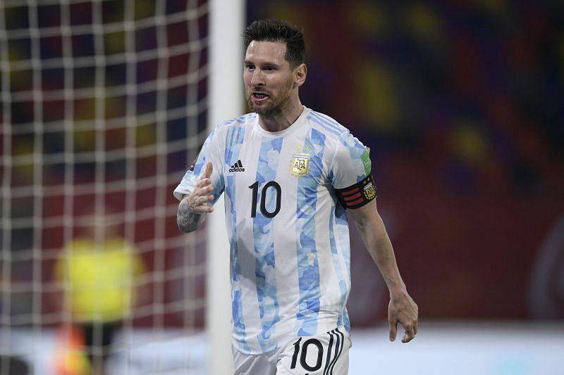 Lionel Messi saat berlaga bersama tim nasional Argentina (sportskeeda.com)