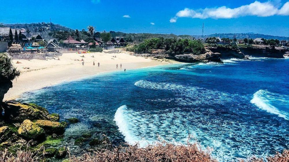 Ilustrasi tempat wisata di Nusa Lembongan, Kabupaten Klungkung. (Instagram.com/odilesams)