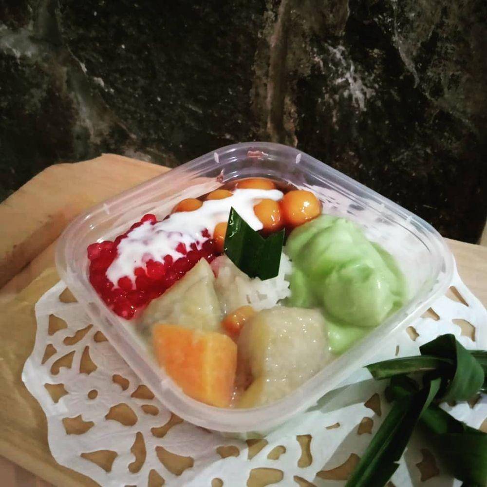 Ilustrasi bubur kampiun khas Riau (instagram.com/tigawe140128)