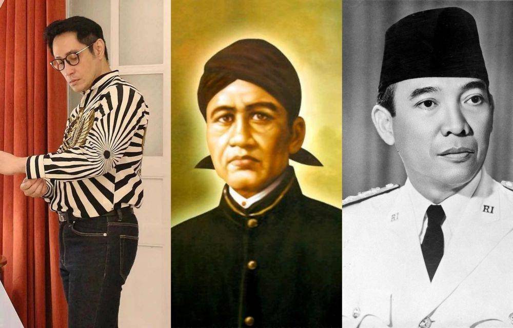 Artis keturunan pahlawan (Instagram.com/gphpaundrakarna1/ | dok. Wikipedia)