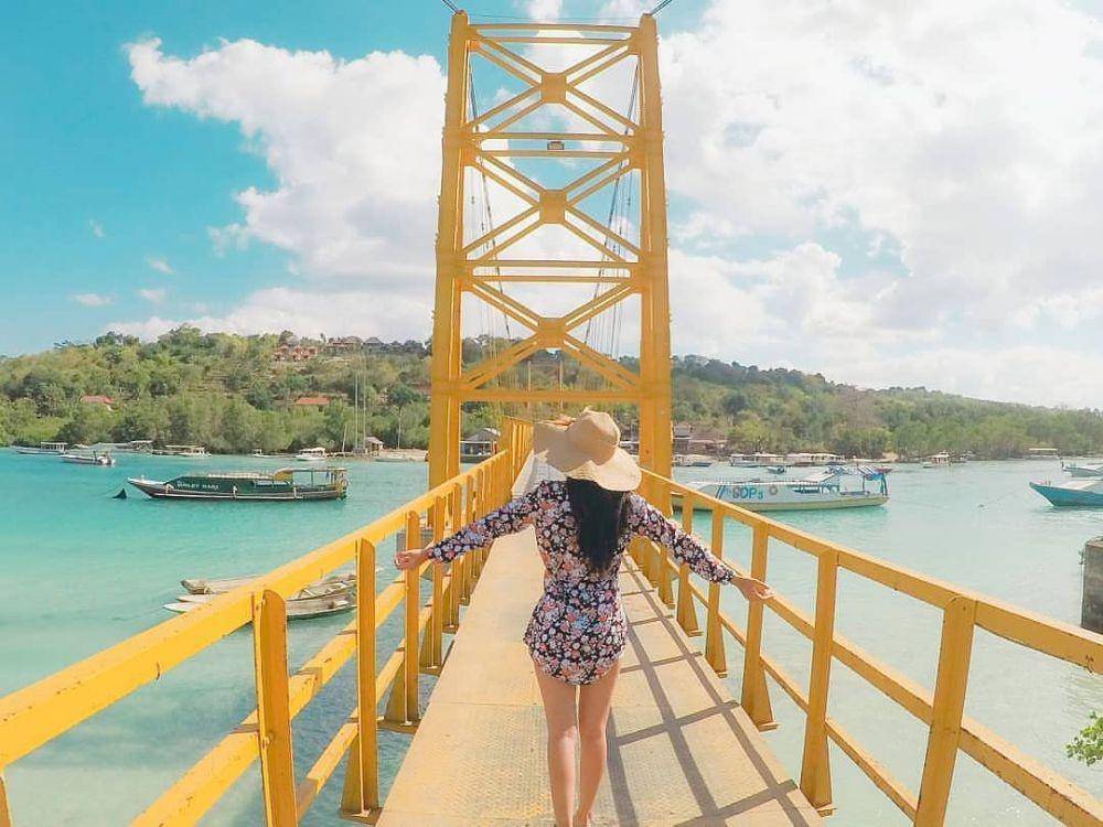 Jembatan Kuning, Nusa Lembongan (instagram.com/ugekaries)