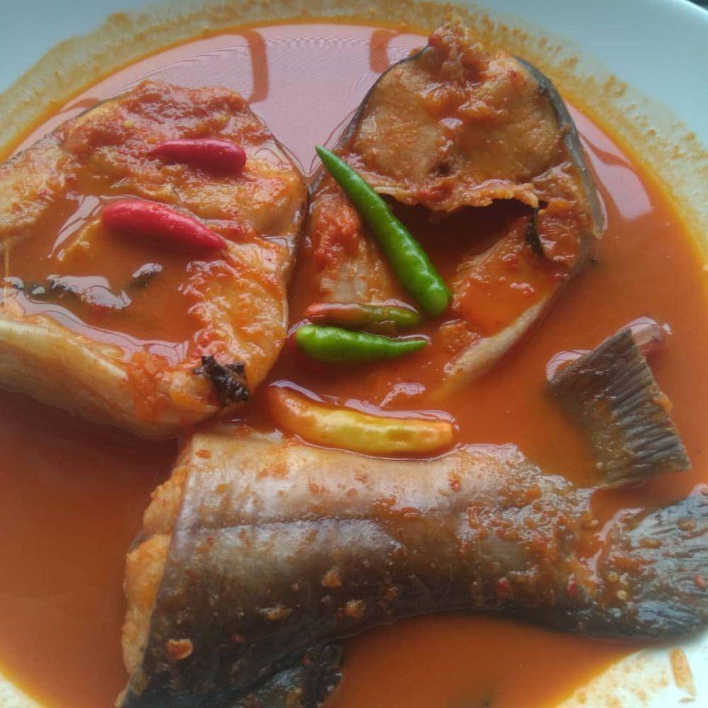 Ilustrasi asam pedas ikan baung khas Riau (instagram.com/yentybeby)