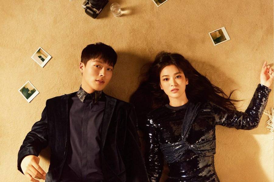 Jang Ki Yong dan Song Hye Kyo (instagram.com/dazedkorea)