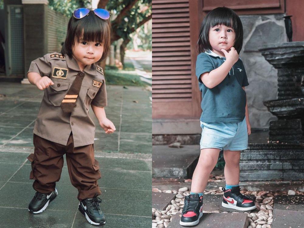 9 Potret Gemas Ryu Alexander, Anak Cherly Juno yang Jago Berpose
