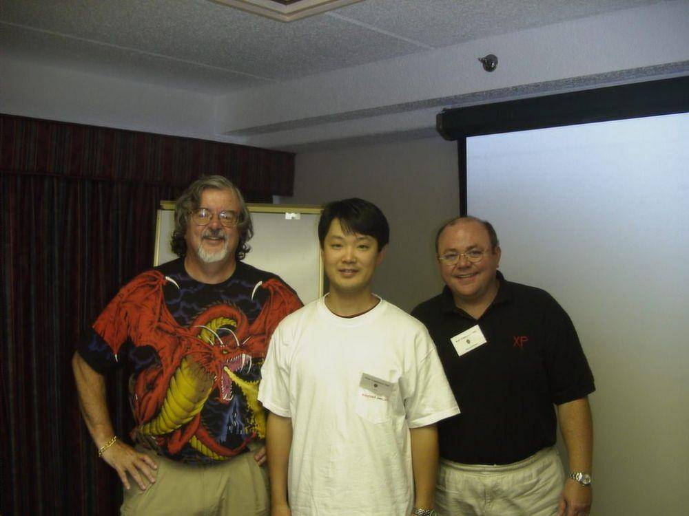 Ron Jeffries, Yukihiro Matsumoto, dan Chet Hendrickson (twitter.com/yukihiro_matz)