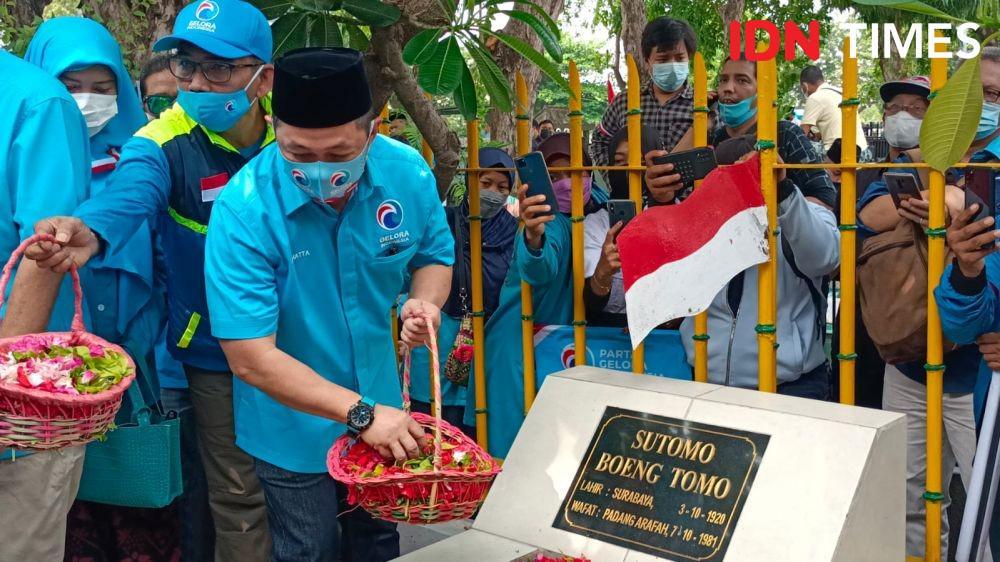 Hari Pahlawan, Anis Matta Ungkap 3 Makna Saat Kunjungi Makam Bung Tomo