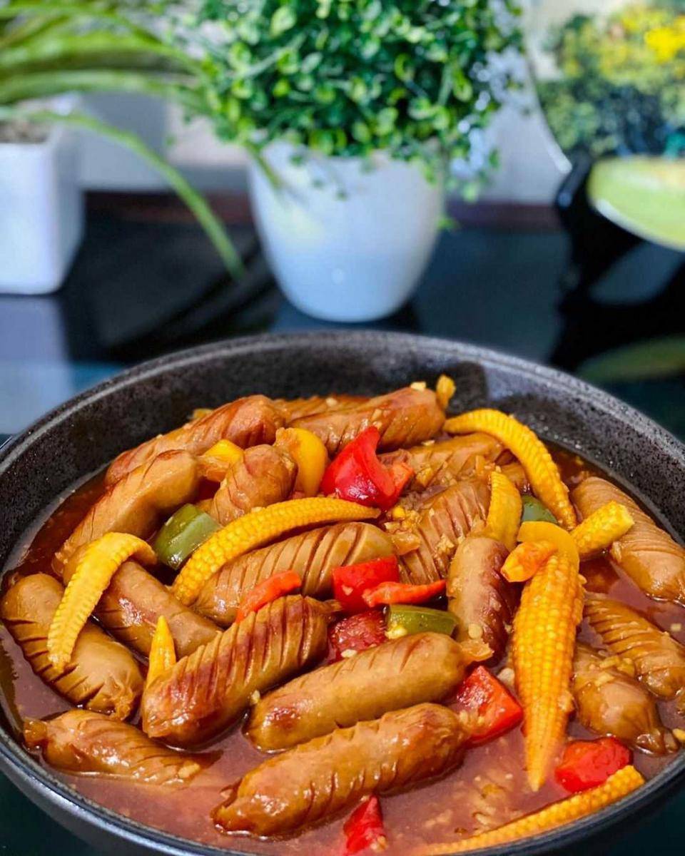 Sosis Asam Manis (instagram.com/helen_ranap)