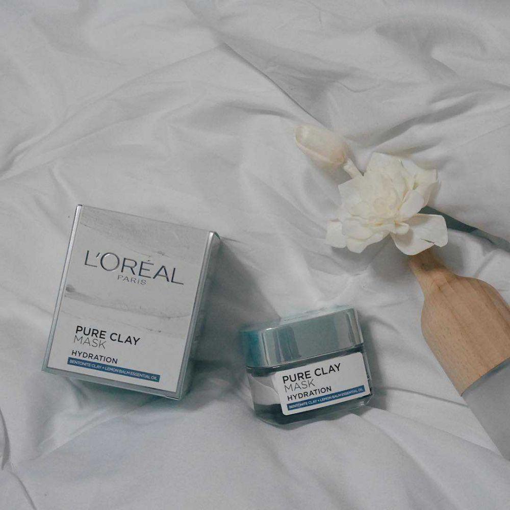 Clay Mask L'oreal Paris (instagram.com/youcancallmenatty)