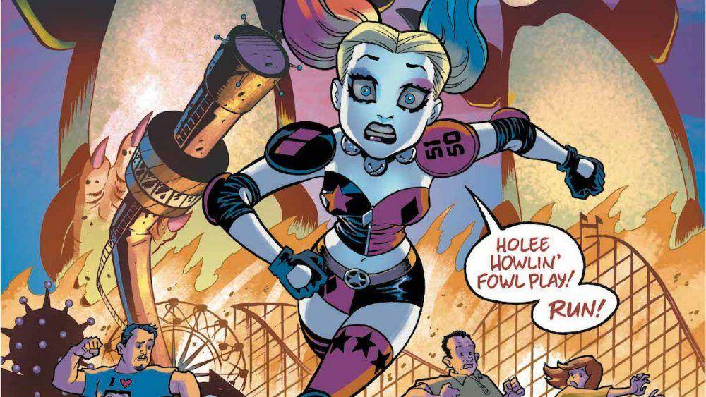 cover Harley Quinn #38 (DC Comics)