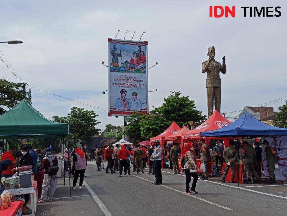 Taman wisata UMKM Bung Karno Bandar Lampung (Dok. IDN Times/Rehia Sebayang)