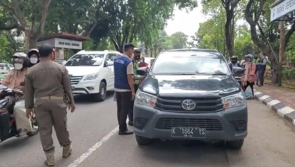 Puluhan Kendaraan di Palembang Terjaring Razia Wajib Pajak