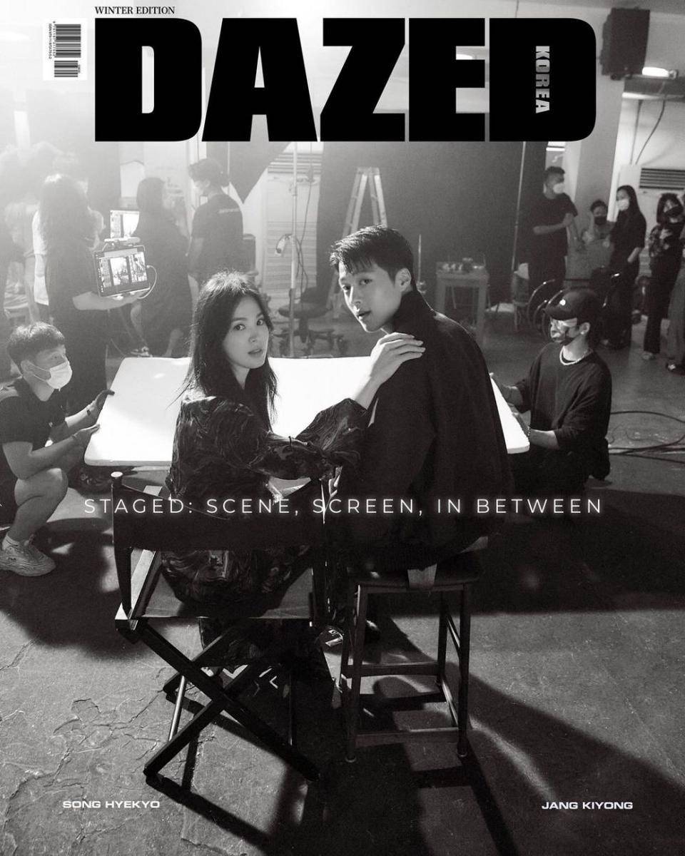 Song Hye Kyo dan Jang Ki Yong (instagram.com/dazedkorea)
