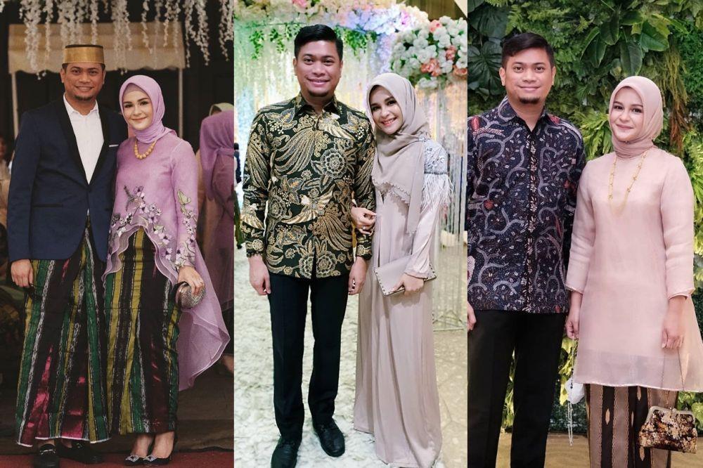 10 Gaya Kondangan Hijab Priska Paramita, Baju Bodo Memikat Hati