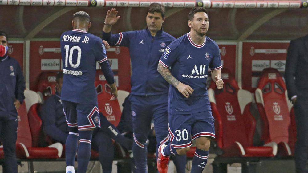 potret Lionel Messi dan Mauricio Pochettino (as.com)