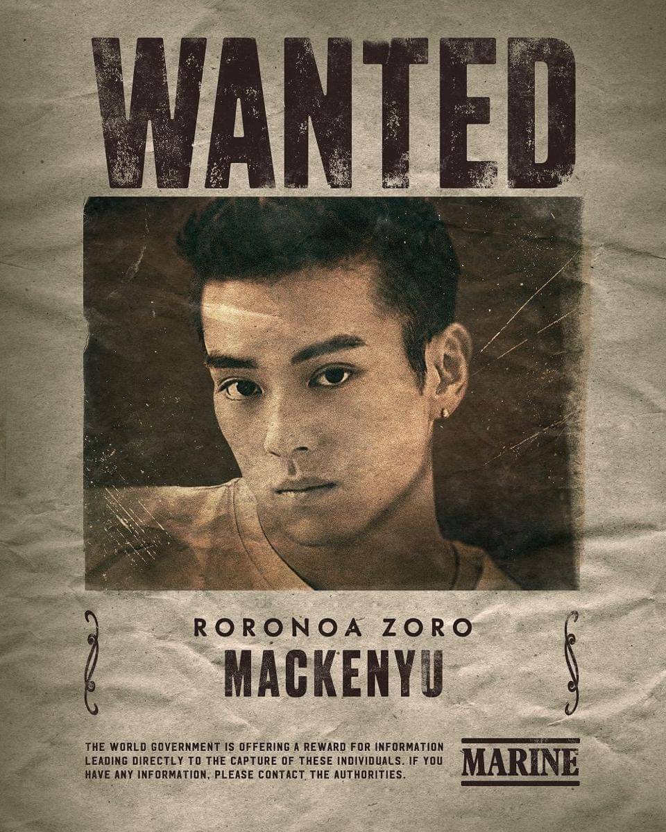 Mackenyu sebagai Roronoa Zoro. twitter.com/onepiecenetflix