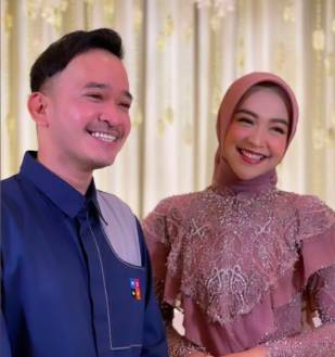 Ruben Onsu di siraman Ria Ricis, Selasa (09/11/2021) (instagram.com/ruben_onsu)