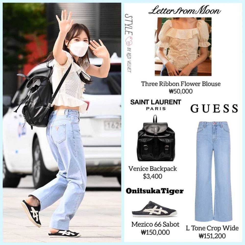 harga outfit Wendy Red Velvet (instagram.com/styleby.redvelvet)