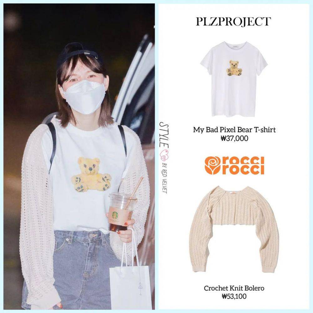 harga outfit Wendy Red Velvet (instagram.com/styleby.redvelvet)