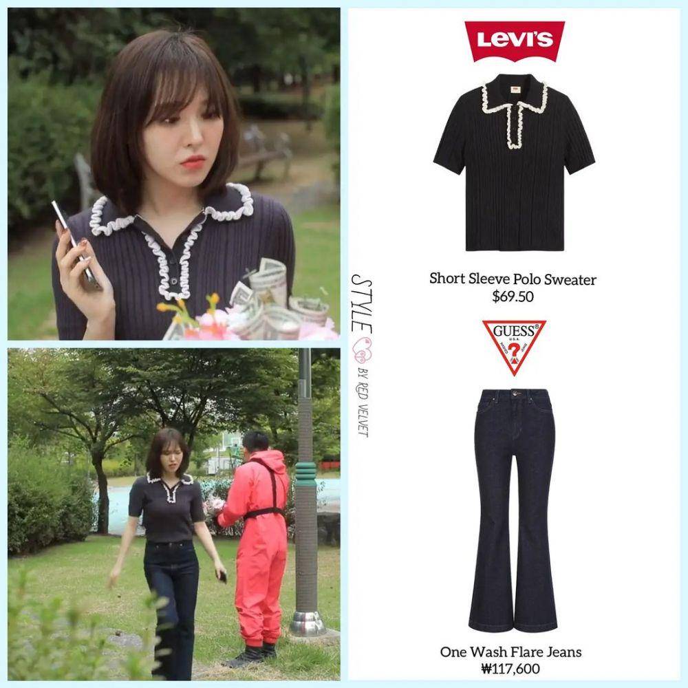 harga outfit Wendy Red Velvet (instagram.com/styleby.redvelvet)