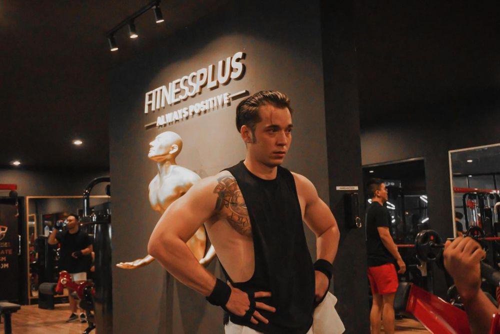 potret Stefan William makin berotot (instagram.com/stefannwilliam)