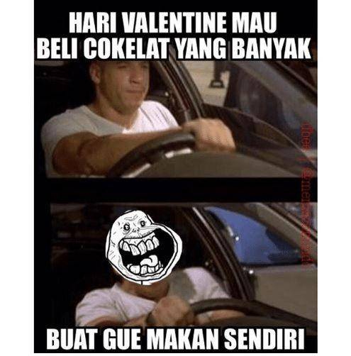 meme enakan jomblo (me.me)