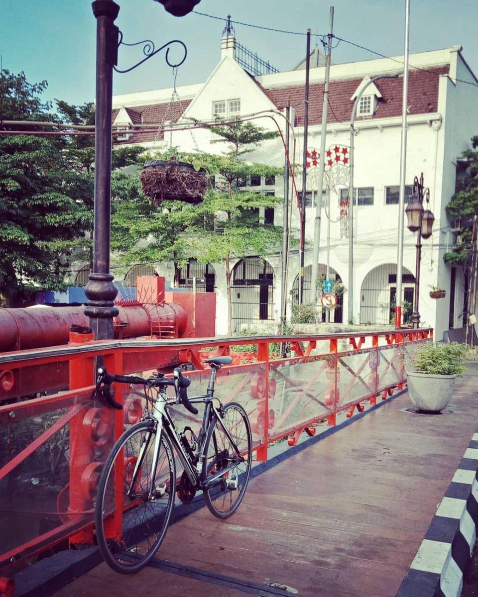 kawasan jembatan merah (Instagram.com/iori_cycling)
