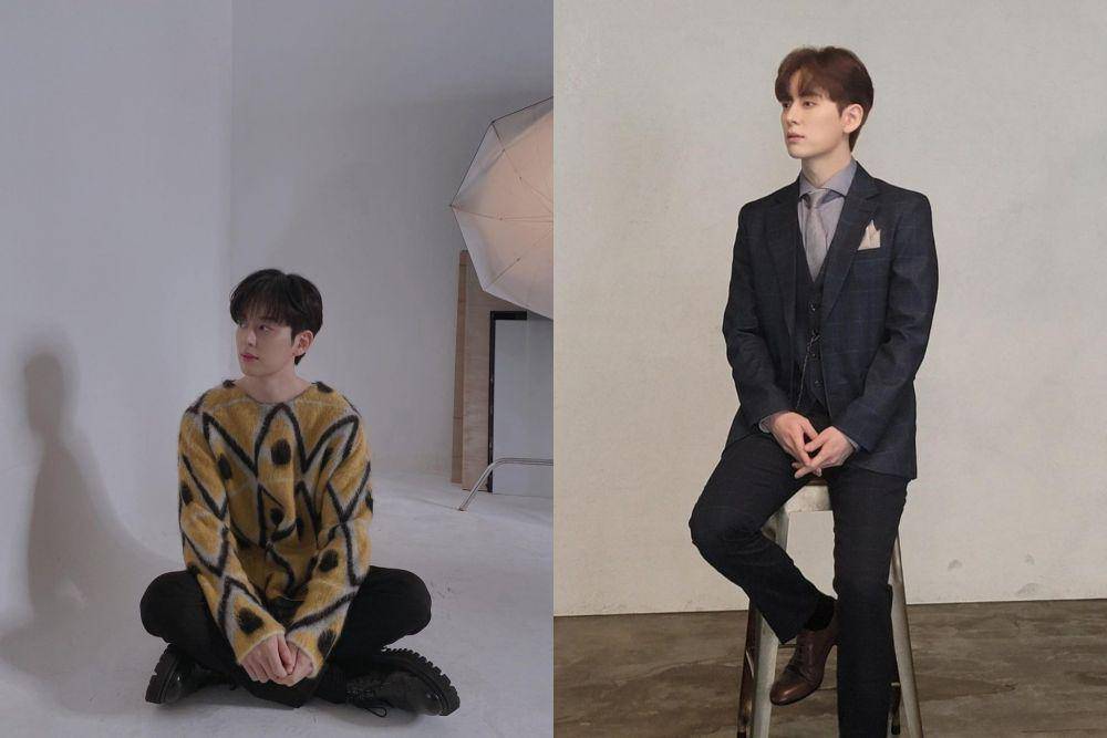 Gaya busana Donghyun (instagram.com/boy_e.black)