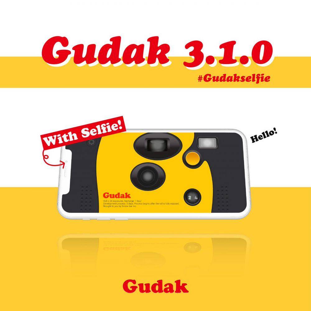 Aplikasi foto Gudak Cam. (twitter.com/gudak_cam)