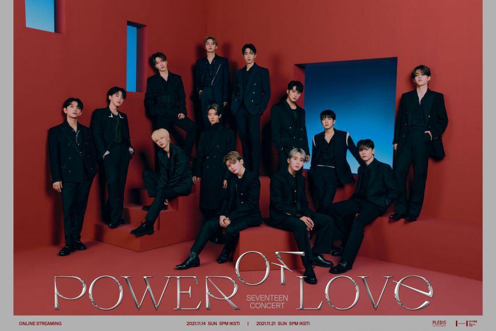 10 Fakta Konser Online SEVENTEEN Power of Love, Angkat Dua Tema Beda