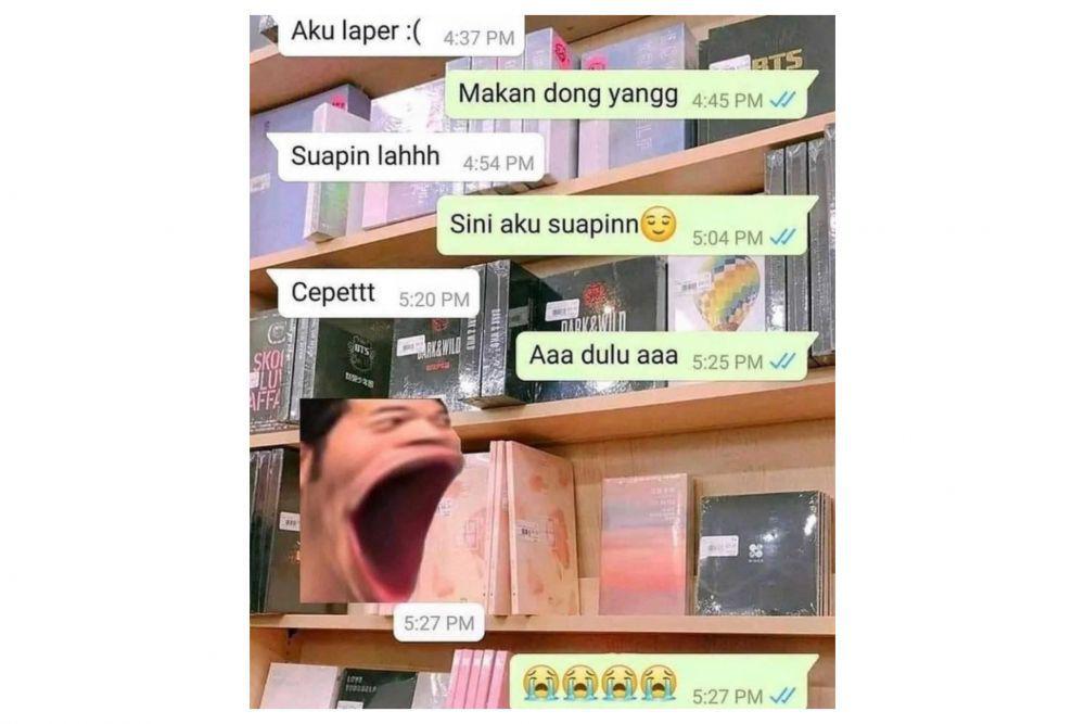 10 Chat Orang Pacaran Nawarin Makan Ini Bikin Para Jomblo Tepok Jidat