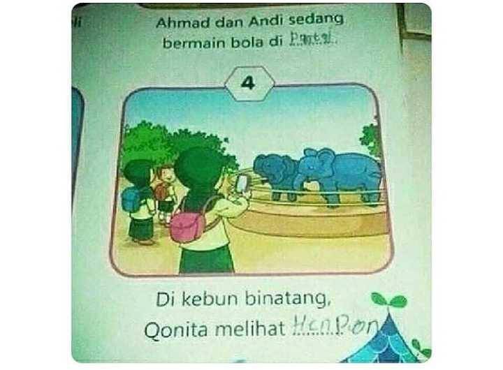 jawaban anak SD (instagram.com/flashback_post)