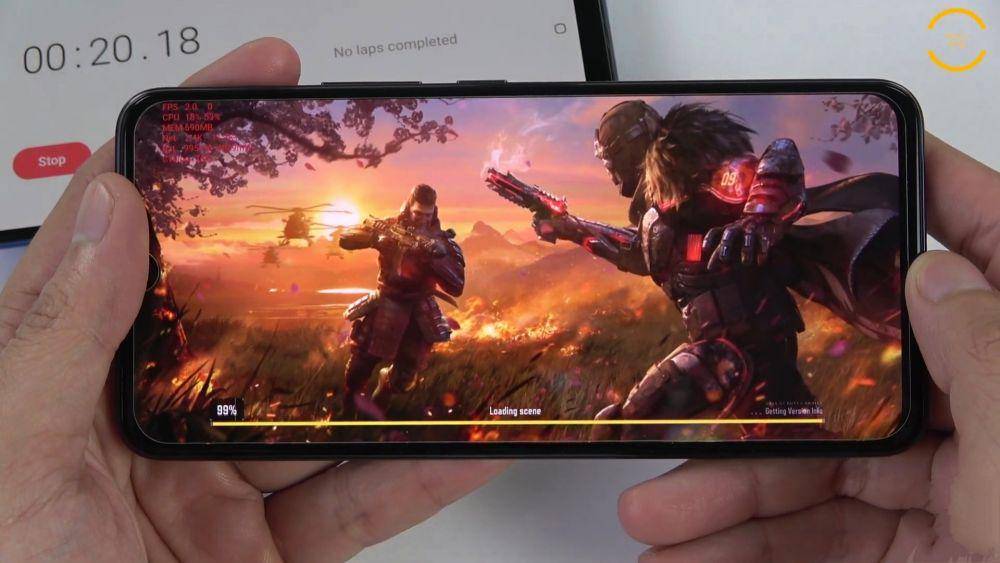 vivo V21 test Call of Duty Mobile (youtube.com/Infofull)