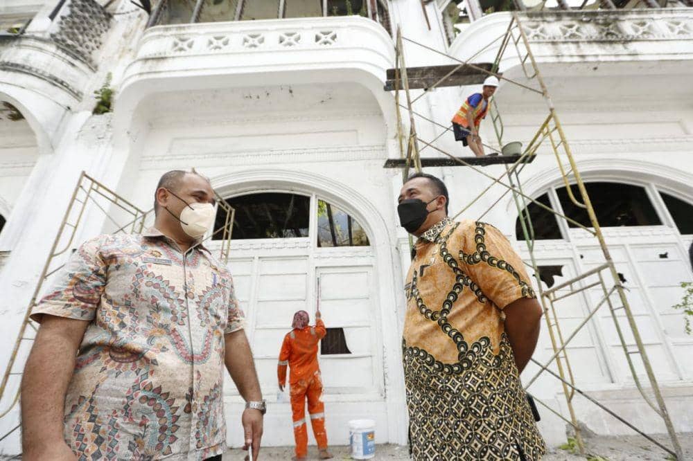 KCW Medan akan Dibuka Lagi, Aulia Pantau Bangunan Tua di Kesawan