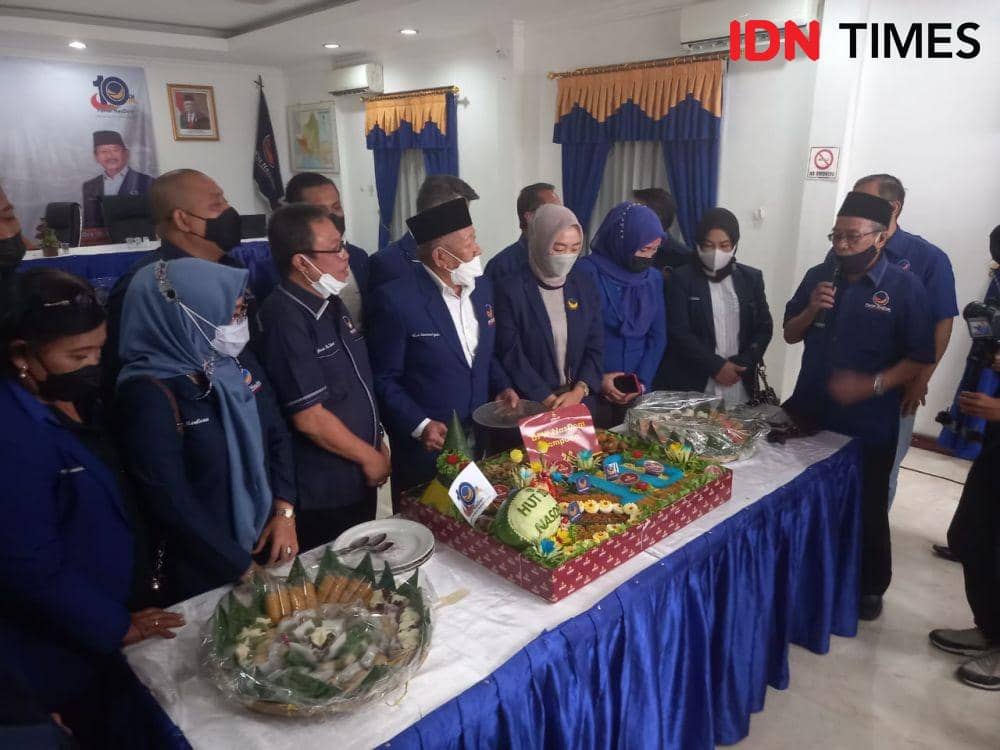 HUT ke-10, DPW NasDem Lampung Tak Punya Strategis Khusus Pemilu 2024