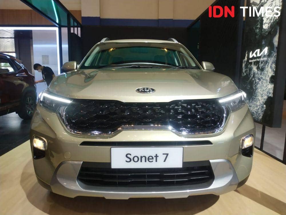 KIA Sonet 7. (IDN Times/Dwi Agustiar)